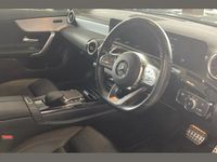 Used Mercedes CLA180 AMG line 136 HP (100 kW) 2021 Denim blue metallic  Sedan