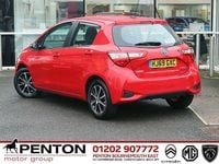 Used Toyota Yaris Hybrid 2019 Red Hatchback