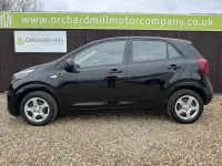 Used Kia Picanto 66 HP (48 kW) 2018 Black Hatchback