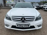 Used Mercedes C250 AMG 2013 White Estate