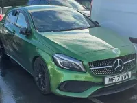 Used Mercedes A200 AMG Line Premium 2017 Green Hatchback