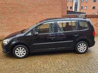 Used VW Touran S 105 HP (77 kW) 2010 Black MPV