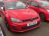 Used VW Golf VII GTI 2013 Red Hatchback