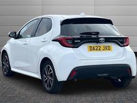 Used Toyota Yaris Hybrid Design 116 HP (85 kW) 2022 White Hatchback