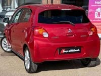 Used Mitsubishi Mirage 2015 Red Hatchback