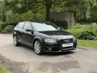 Begagnad Audi A3 S-Line 2012 Svart Halvkombi