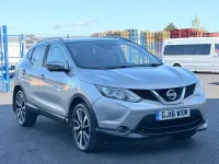 Used Nissan Qashqai Tekna 110 HP (80 kW) 2016 Silver SUV