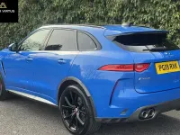 Used Jaguar F-Pace Supercharged 551 HP (405 kW) 2019 Blue SUV
