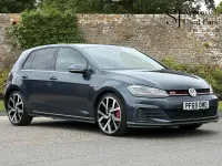 Used VW Golf VII GTI 2019 Blue Hatchback