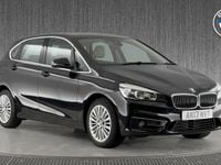 Used BMW 218 Active Tourer Luxury Line 148 HP (108 kW) 2017 Black MPV