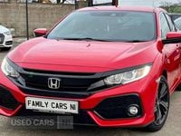 Used Honda Civic SR 126 HP (92 kW) 2019 Red Hatchback