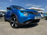 Used Nissan Juke 112 HP (82 kW) 2018 Blue SUV