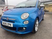 Used Fiat 500 S 2015 Blue Hatchback