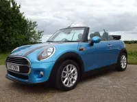 Used Mini Cooper Cabriolet 136 HP (100 kW) 2017 Blue Cabriolet