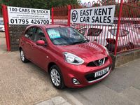 Used Nissan Micra Acenta 2015 Red Hatchback
