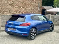 Used VW Scirocco GT 125 HP (91 kW) 2015 Blue Coupe
