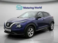 Used Nissan Juke N-Connecta 114 HP (83 kW) 2022 Blue SUV
