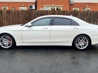 Used Mercedes S350L AMG line 2015 White Sedan