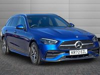 Used Mercedes C300e AMG Line Premium Plus 313 HP (230 kW) 2023 Spectral blue Estate