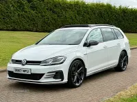 Used VW Golf VII GTD 184 HP (135 kW) 2017 White Estate