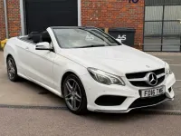 Usado Mercedes E200 AMG Line Premium 184 HP (135 kW) 2016 Branco Cabrios