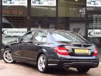 Used Mercedes C180 AMG 2013 Black Sedan