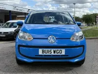 Used VW up! move up! 60 HP (44 kW) 2015 Blue Hatchback