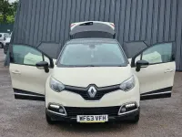 Used Renault Captur Dynamique 90 HP (66 kW) 2013 Cream/black SUV