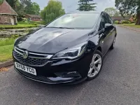 Used Vauxhall Astra SRi 200 HP (147 kW) 2018 Black Hatchback