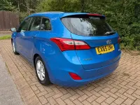 Begagnad Hyundai i30 SE 110 HK (80 kW) 2015 Blå Kombi