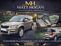 Używany Skoda Yeti SE L 110 KM (80 kW) 2016 Zielony SUV