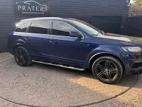 Used Audi Q7 S-line plus 245 HP (180 kW) 2013 Blue SUV