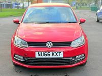 Used VW Polo Match 2016 Red Hatchback