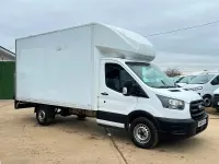 Käytetty Ford Transit S 130 HP (95 kW) 2021 Valkoinen Avoauto