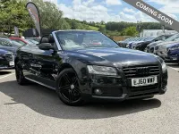 Used Audi A5 Cabriolet S-Line 2011 Black Cabriolet