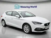 Used Seat Leon SE 110 HP (80 kW) 2023 White Hatchback