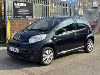 Used Citroën C1 VTR Sport 68 HP (50 kW) 2011 Black Hatchback