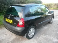 Używany Renault Clio II Extreme 2004 Czarny Hatchback