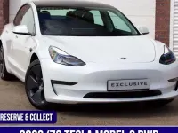 Used Tesla Model 3 Standard Range 180 kW (245 HP) 2023 White Sedan