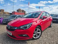 Used Vauxhall Astra SRi 150 HP (110 kW) 2015 Red Hatchback