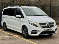 Used Mercedes V220 AMG line 163 HP (119 kW) 2020 White MPV