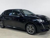 Used Peugeot e-208 Allure 100 kW (136 HP) 2020 Black Hatchback