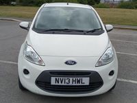 Used Ford Ka 69 HP (50 kW) 2013 White Hatchback