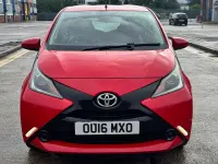 Used Toyota Aygo X-play 69 HP (50 kW) 2016 Red Hatchback