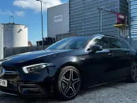 Used Mercedes A35 AMG Premium Plus 306 HP (225 kW) 2019 Black Hatchback