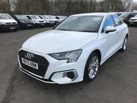 Begagnad Audi A3 Sport 2023 Vit Sedan