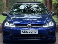 Used VW Golf VII R 2016 Blue Hatchback
