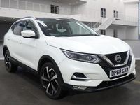 Used Nissan Qashqai Tekna 2018 Pure white SUV