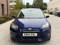 Used Ford Focus Titanium 125 HP (91 kW) 2014 Blue Estate
