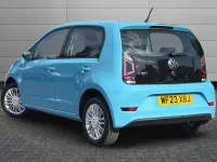 Used VW up! 65 HP (47 kW) 2023 Blue Hatchback